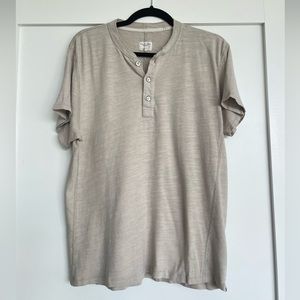 Rag & Bone Men's Classic Henley Slim Fit Short Sleeve T-Shirt